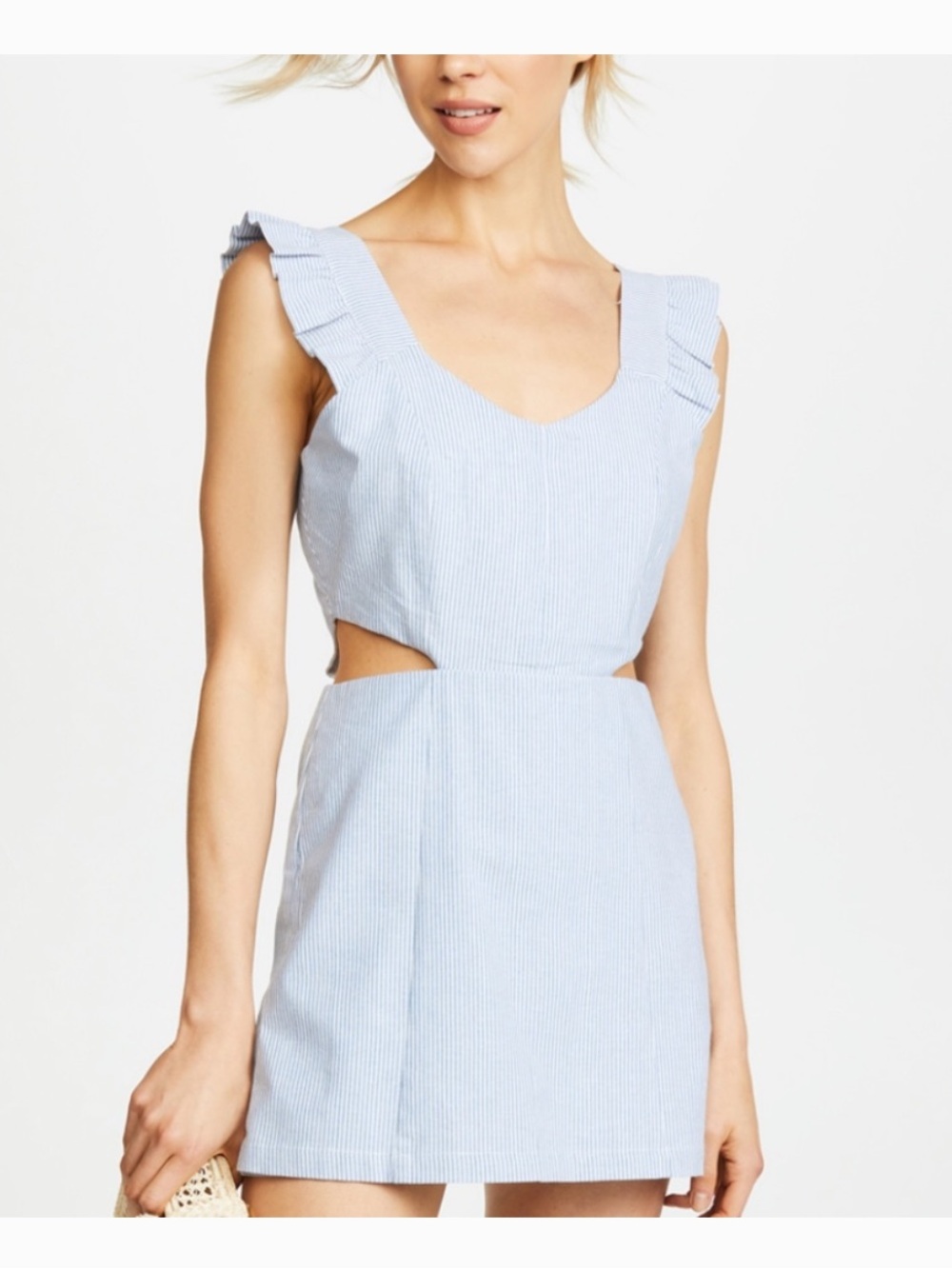 Jack by BB Dakota Blue Stripe Romper